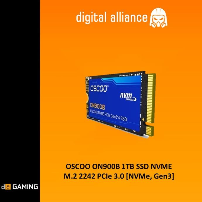OSCOO ON900B 1TB SSD NVME M.2 2242 PCIE 3.0 [NVME, GEN3] 2004T