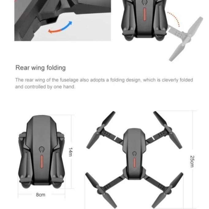 Murah Drone Mini E88 Camera Drone Mainan Anak