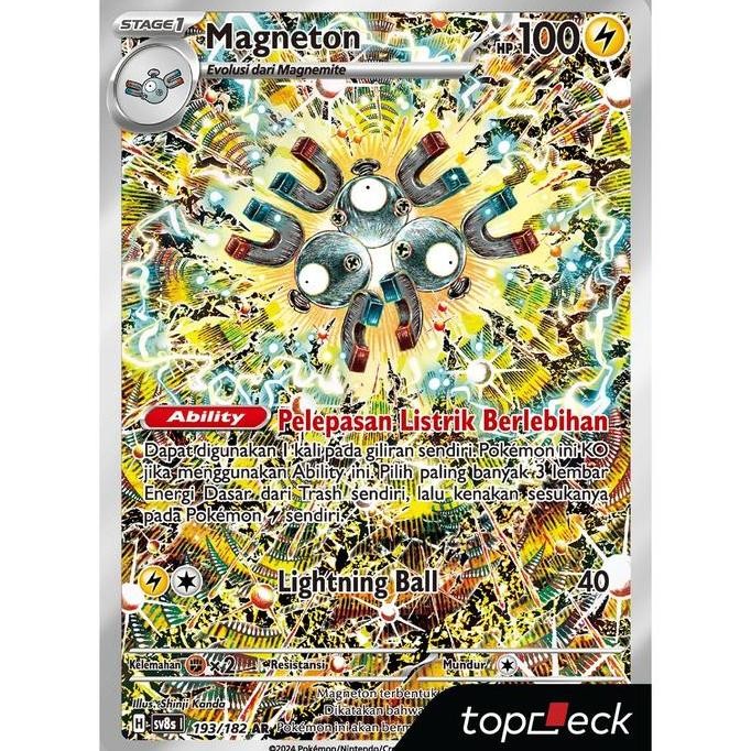 Grosir Magneton (Ar) - 193/182 - Kilat Rasi (Sv8S) - Pokemon Tcg Indonesia