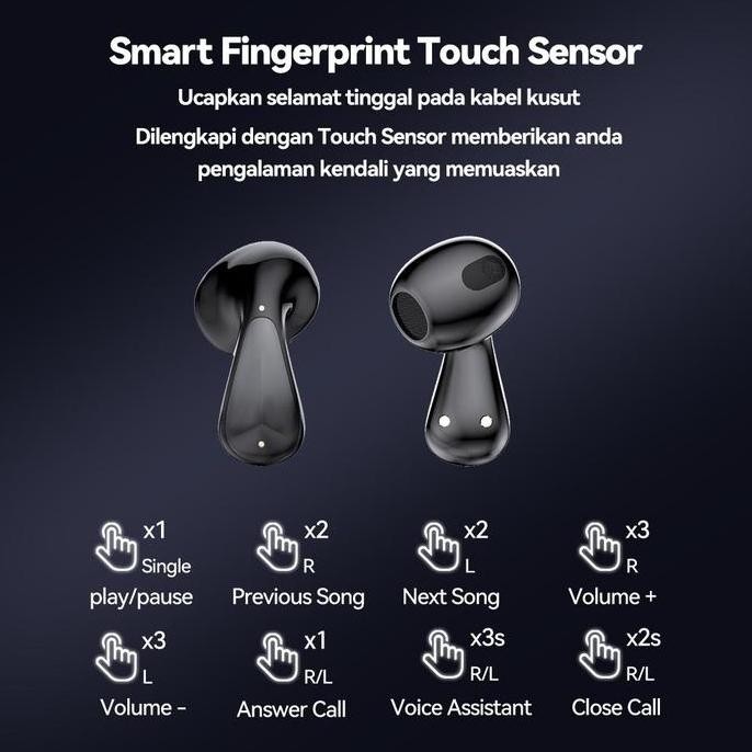 Sale [Kaiyo Exclusive] Ecle B1G1 P11 Tws Headset Premium Hifi Stereo 13 Mm Dynamic Driver Full Mega 