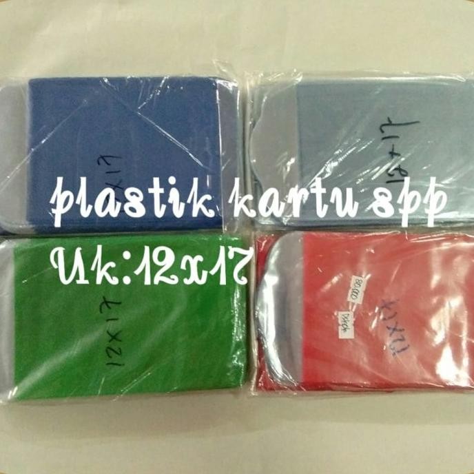 

Plastik SPP / Kartu Iuran 12 x 17 Cm