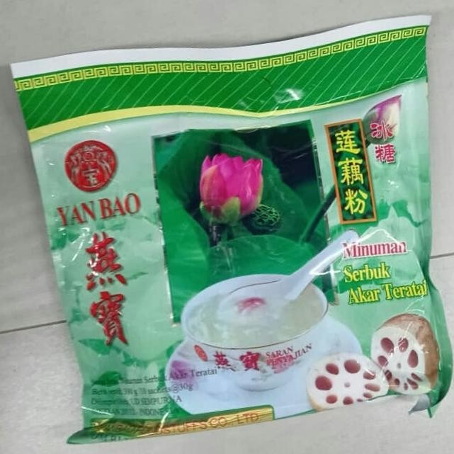 

,,,,,,,] yan bao minuman serbuk akar teratai 300gr