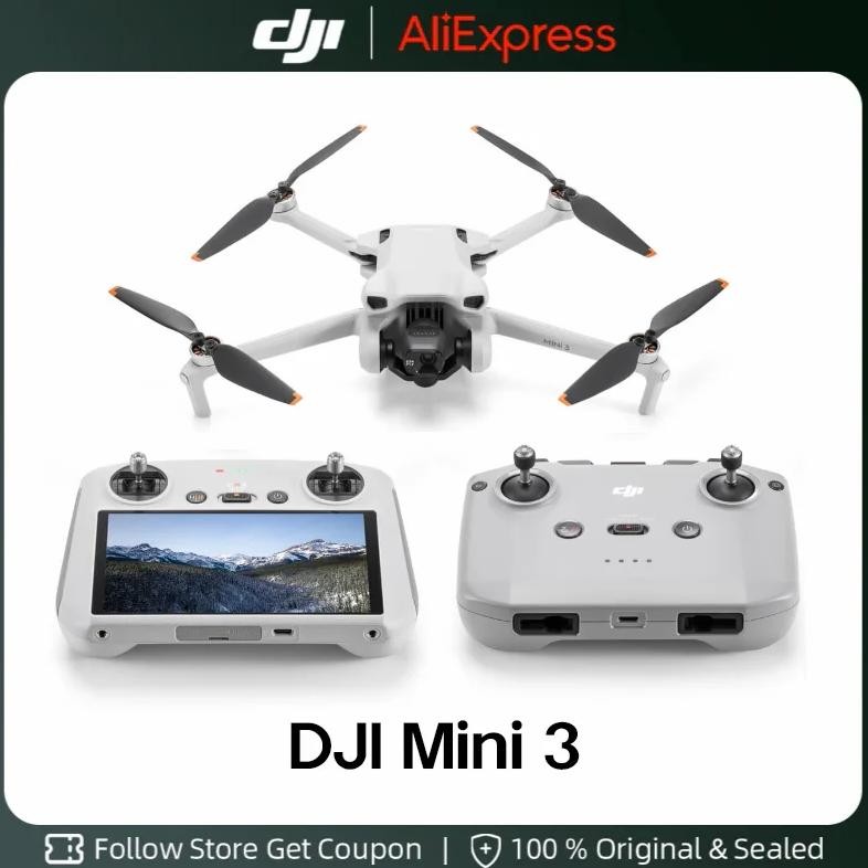 100% Original Dji Mini 3 Rc Drone Professional 4K Hdr Video 10Km Transmission Brand New