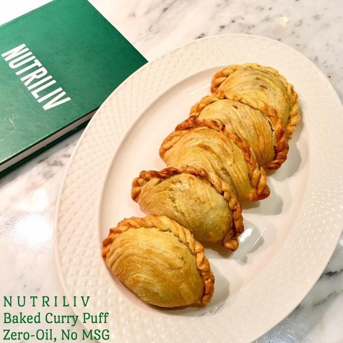 

Nutriliv Baked Curry Puff Isi 10, Dipanggang Tidak Digoreng, No MSG