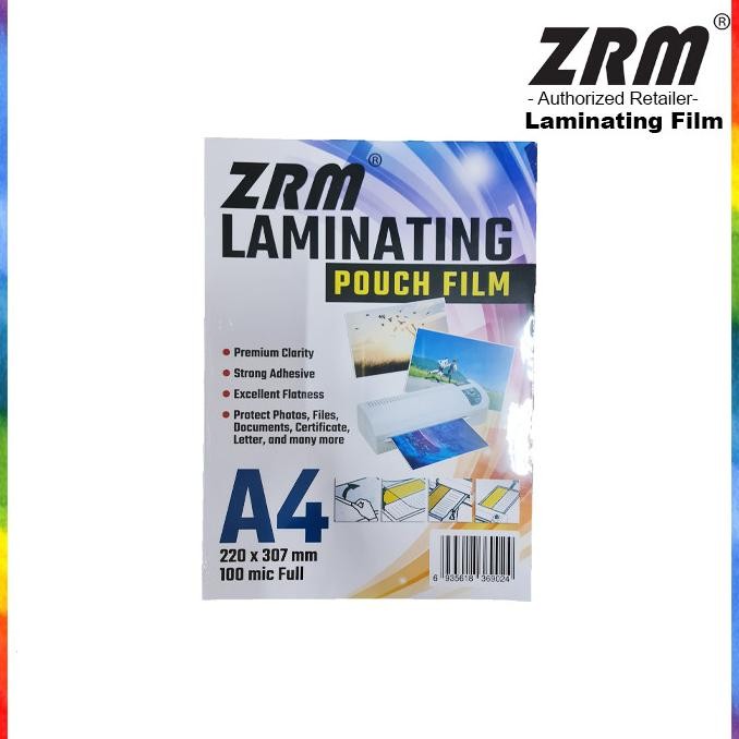 

ZRM Laminating Pouch / Plastik Laminating A4 100 micron
