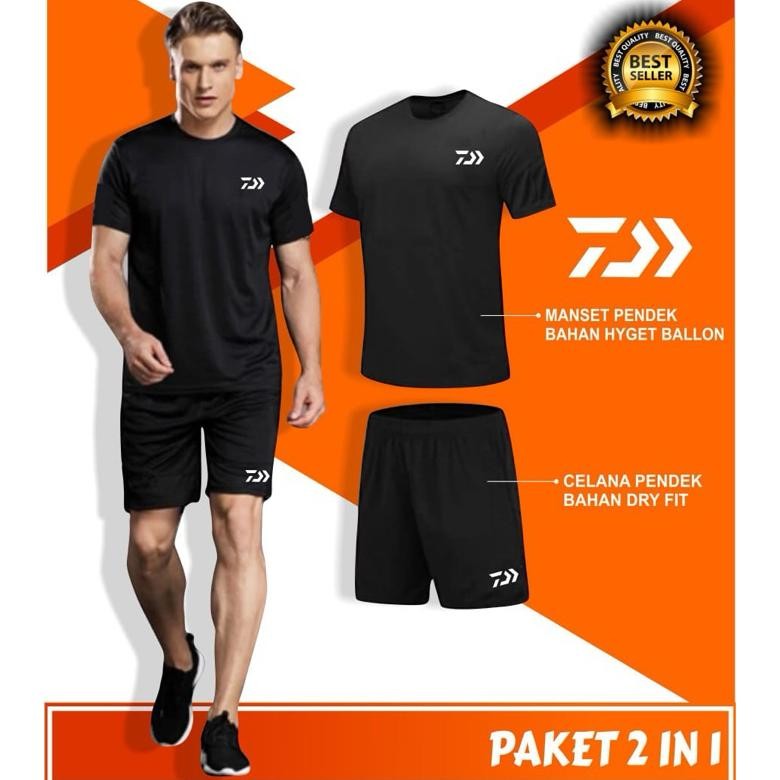 Celana Mancing Daiwa Baju Mancing Daiwa Lengan Pendek Murah