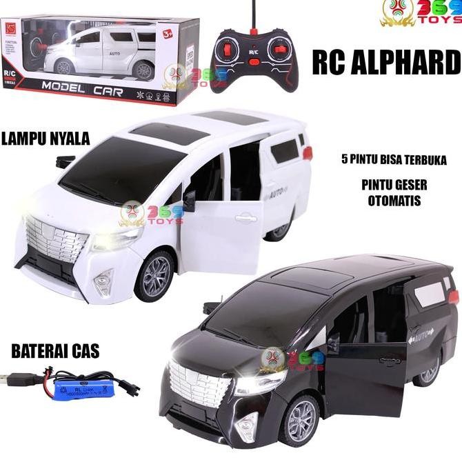 Promo Mobil Rc Alphard Pintu Otomatis Tutup Buka Baterai Charge