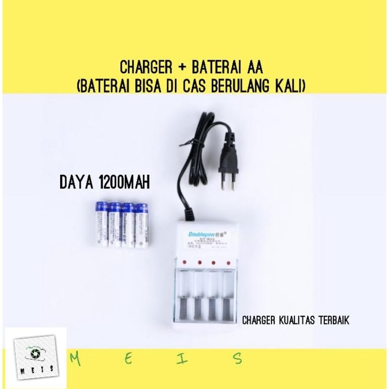 Paket Baterai & Charger Fujifilm Finepix S S2950 S4000 S4500 S4600 batre battery casan carger