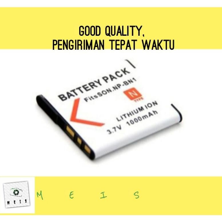 Baterai Sony Cybershot DSC W310 W320 W330 W570 W510 - Batre Battery