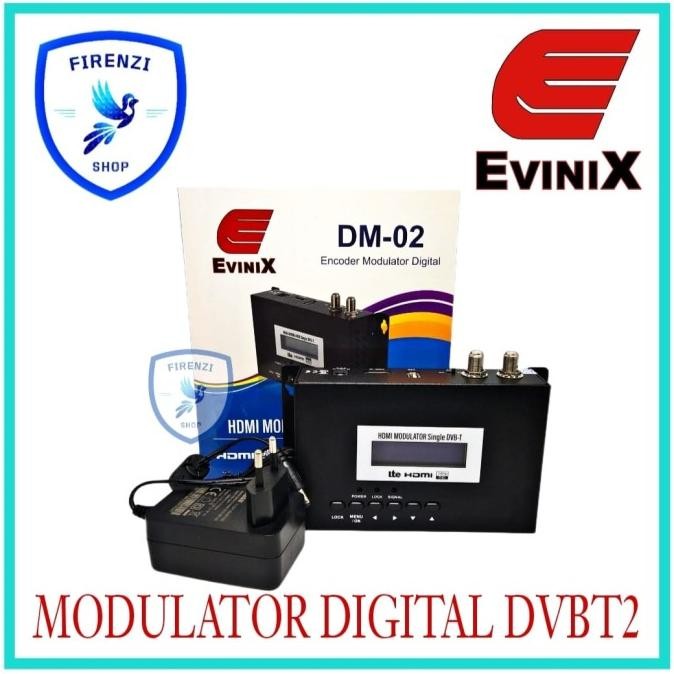 Terlaris Encoder Modulator Digital Dvb T / Modulator Rf Digital Evinix