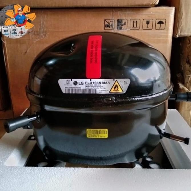 KOMPRESOR KULKAS 2 PINTU LG LINEAR FLD165NBMA INVERTER NEW ORIGINAL