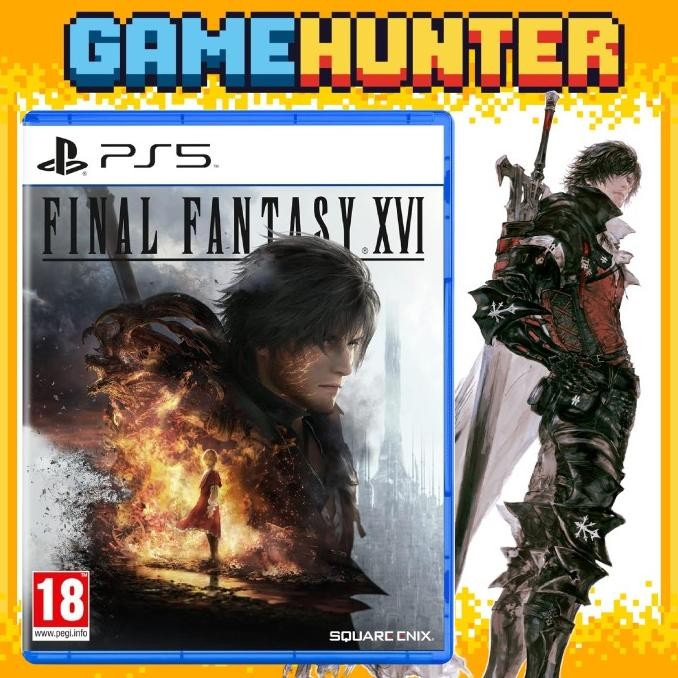 Terlaris Ps5 Final Fantasy Xvi / Final Fantasy 16 / Ff16 / Ff Xvi