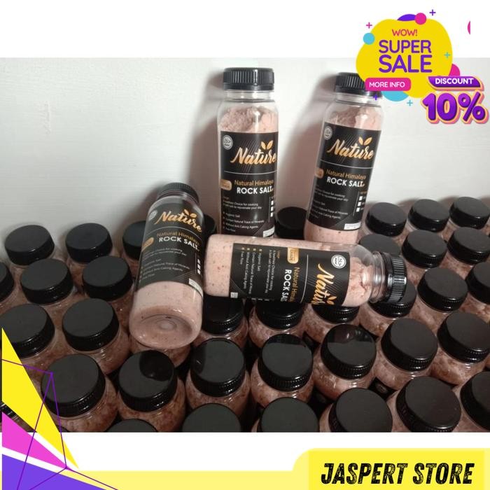 

GARAM HIMALAYA HALUS 250 GR ROCK SALT NATURAL PINK HIMALAYAN SALT BY JASPERT STORE TERJAMIN BEST !!!