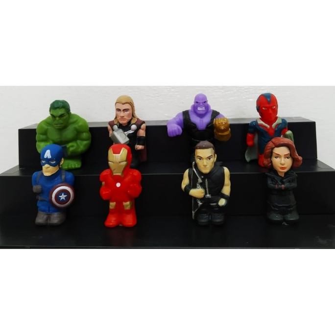 

Pajangan/tempat pensil/hiasan kue Figure Avengers [gembira dendang] mainan