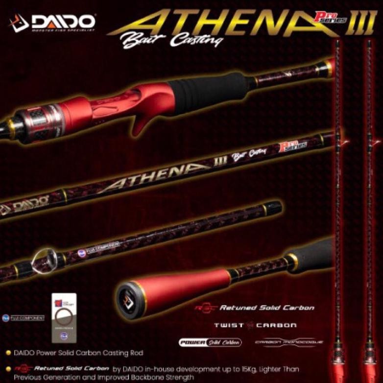 JORAN BC DAIDO ATHENA III PRO SERIES BAITCASTING RING FUJI