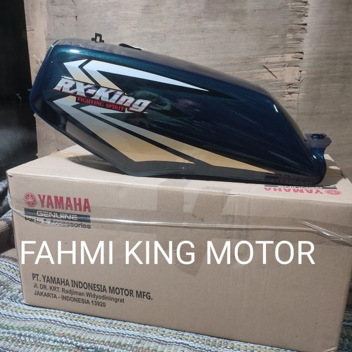 Tangki Rx King Hijau Botol Original Ygp Gres Baru Striping Emblem 2002 Original Dan Terpercaya