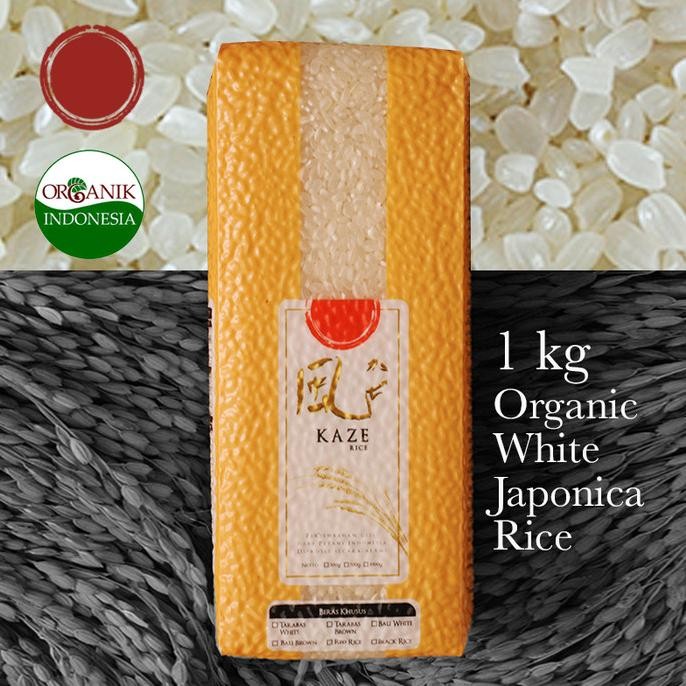 

[1 kg] KAZE WHITE RICE BERAS JEPANG NIL SUGAR RENDAH KARBOHIDRAT IS81