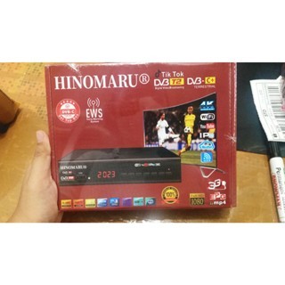 ready stok set top box hinomaru dvb-t2 hinomaru dv3-c+/uhd4k sni original