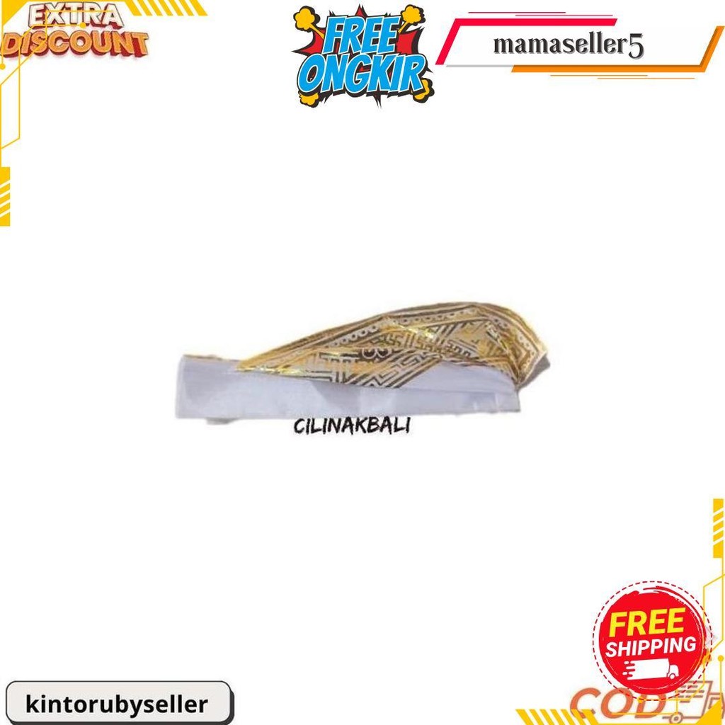 Udeng Topi Pria Ikat Kepala Pria Udeng Prada Bali Jadi Cod Original Produk