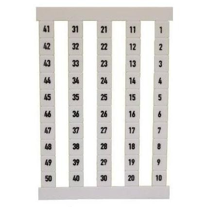 

Promo Nomor 1~50-Untuk Marker Terminal Block-Weidmuller COD