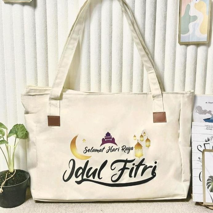 

Tas parcel IdulFitri goodie bag lembaran IdulFitri Tas kapasitas besar dan Kuat bisa pakai Belanja dan bawa barang banyak Wanita Pria murah