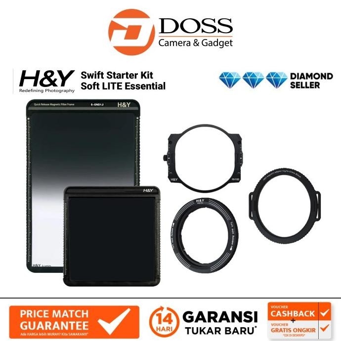 Sale H&Y Swift Starter Soft Lite Holder Nd64X Square Gnd Soft 1.2 + Tote