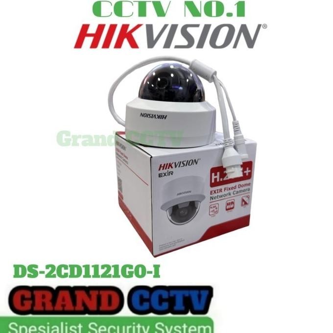 Grosir Ds-2Cd1121G0-I - Hik Vision Ip Camera 2Mp Fixeg Dome Camera