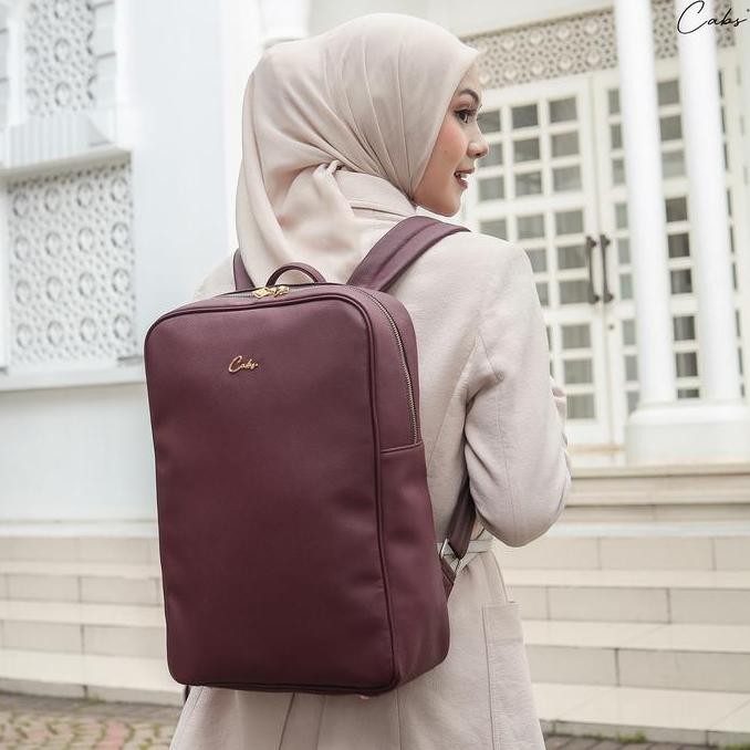 CABS POCKET - Tas Ransel Laptop Kerja Wanita Elegan Terbaru Kekinian - Backpack Amira
