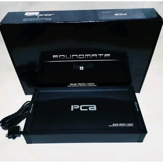 TERMURAH - power monoblock PCA soundmate SM2 1500 1D Monoblock mobil