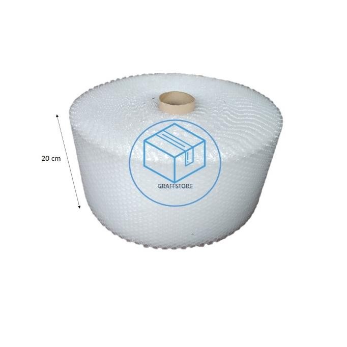 

Bubble Wrap 50 m x 20 cm Tebal Pekat lentur Premium bubblewrap murah