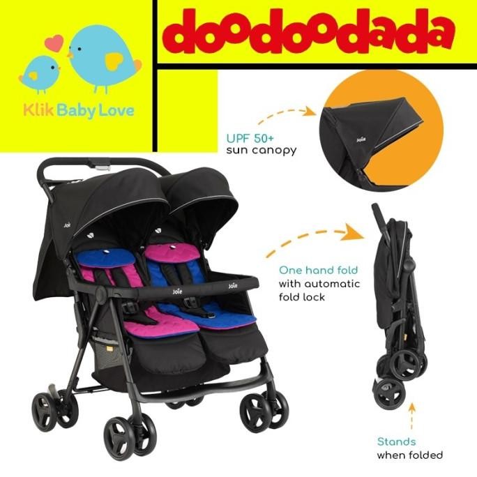 Sale Joie Meet Aire Twin Rosy &Amp; Sea / Stroller Baby Twins/Kereta Kembar