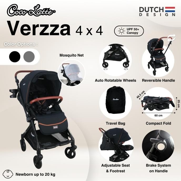 Promo Cocolatte Verzza Baby Stroller