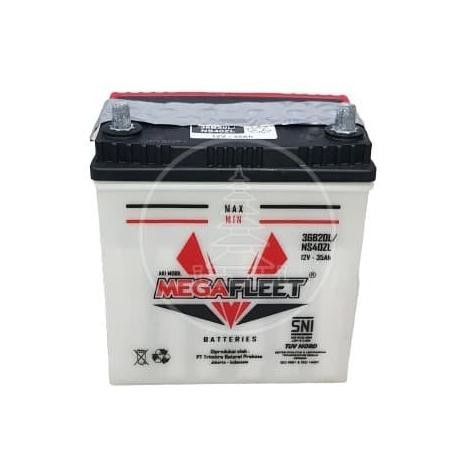 TERMURAH - Aki Mobil MEGAFLEET NS40ZL (36B20L)