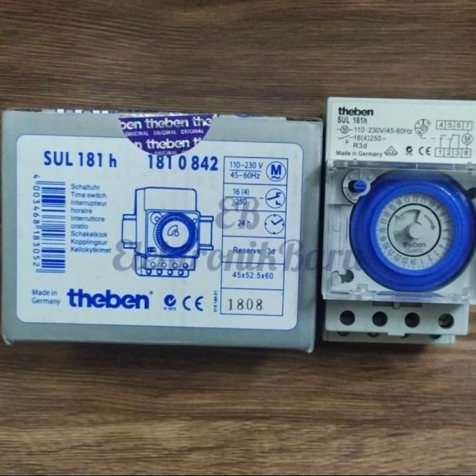 Timer Analog Theben Sul 181H Original/Theben Sul181H/H New Stok