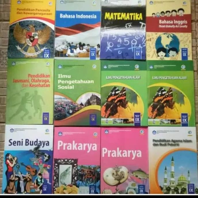 

paket satu tahun buku siswa SMP k13 Dikbud kelas 9 edisi terbaru