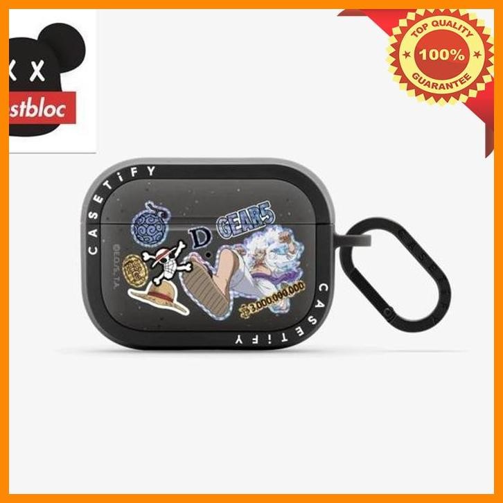 [WES] CASETIFY X ONE PIECE LUFFY GEARS EVOLUTION EARBUDS CASE FOR AIRPODS 3 / 4 AND PRO 1 / 2 ONEPIE