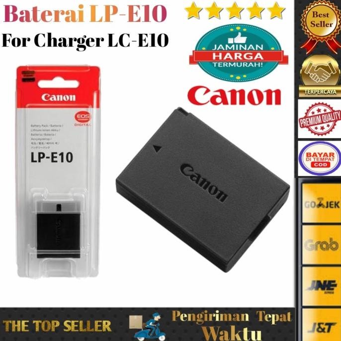 Produk Baru Battery canon lp-e10 batrai eos 1100d 1200d batre 1300d canon 1500d