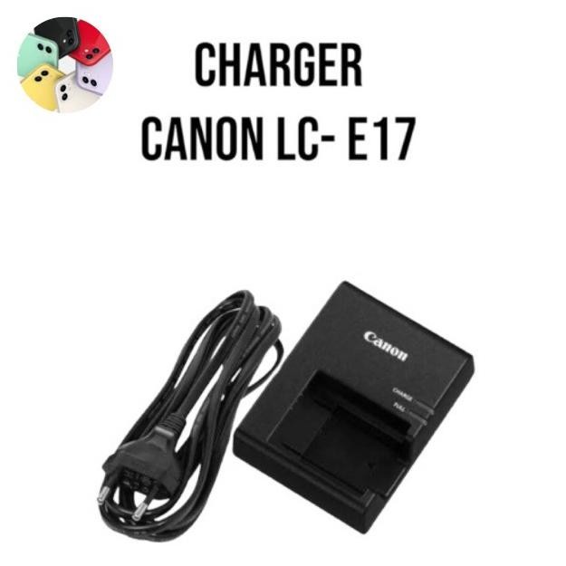 Produk Baru!! charger canon lc e17 for battery lp e17 750d 760d 200d 200d ii 800d