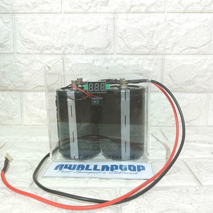 Kapasitor Bank Motor Mobil Truk 12V 24V Kapasitor 300.000Uf 35V Elko New Stok