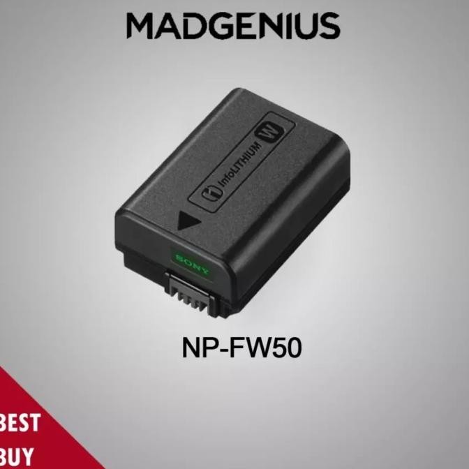Produk Baru Sony Battery NP-FW50 / Baterai Mirrorless kamera Sony Original