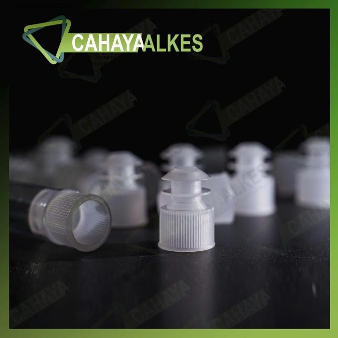Isi 1000 Tutup Tabung Reaksi Plastik 12x75mm & 13x75mm Lentur PP KAL