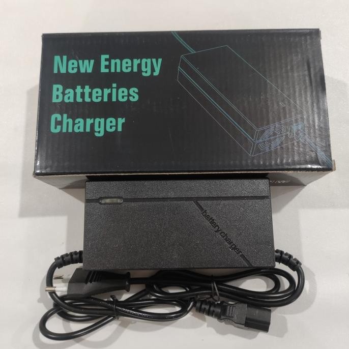 +++++] Charger Sepeda Listrik Selis Pacific 36v 12ah 36 volt v 12 ah Cas