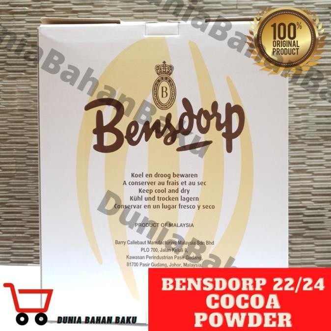 

BARU COKLAT BUBUK 22/24 "QUEEN ANNA" BENSDORP 1 KG KEMASAN ALUFOIL GROSIR