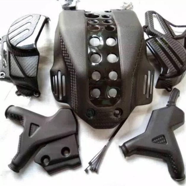 PELINDUNG MESIN BLOK RANGKA ENGINE GUARD CRF 150 L ORIGINAL