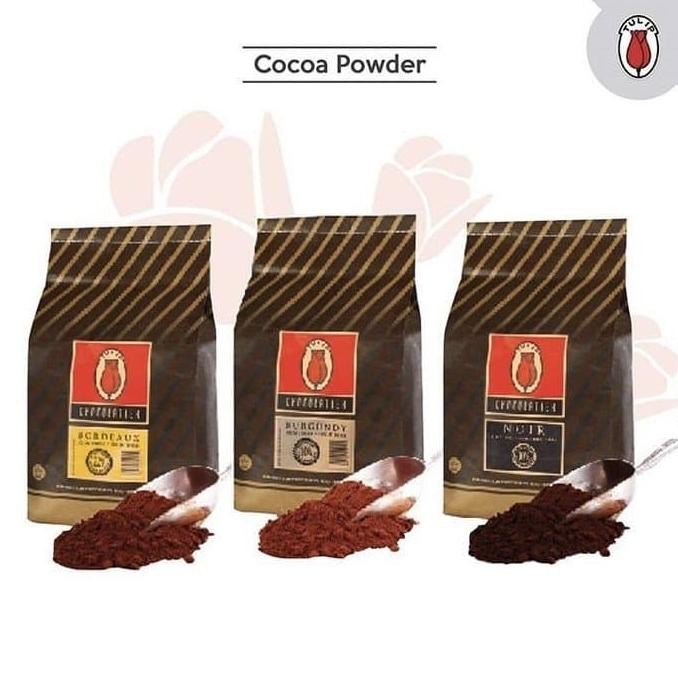 

BARU TULIP BURGUNDY COCOA POWDER COKLAT BUBUK REPACK 250 GR
