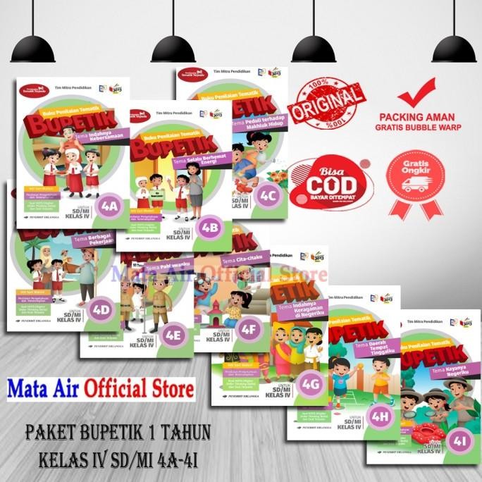 

ORIGINAL PAKET BUPETIK 1 TAHUN KELAS IV SD/MI 9 BUKU K13N - ERLANGGA