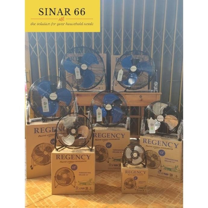 Original Regency Tornado Fan 10" Kipas Angin Duduk Besar