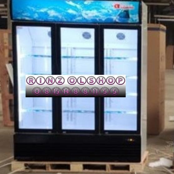 SHOWCASE DAIMITSU DISC-1080 DISPLAY COOLER 3 PINTU DISC1080
