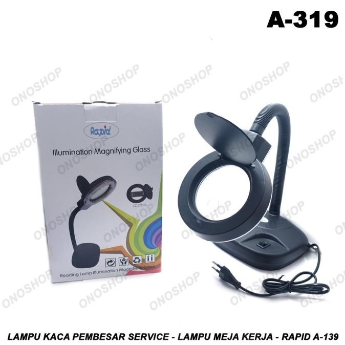 

Sale! Lampu Kaca Pembesar Service - Lampu Meja Kerja - Rapid A-139