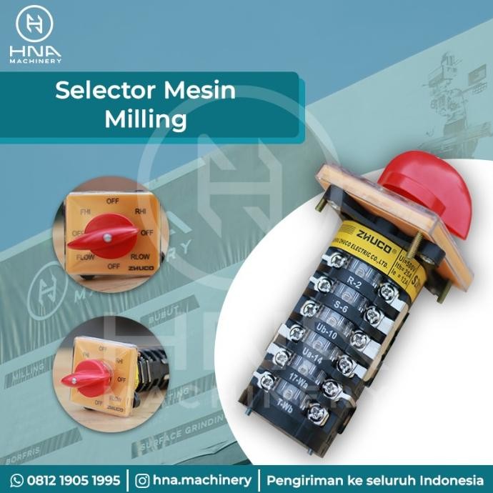 Selektor / Switch / Selector / Mesin Milling Taiwan/ Nantong murah